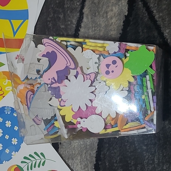 CREATIVE HANDS SPRINTIME FOAM STICKERS 10 SHEETS EASTER STICKERS ๐ฃ BUNDL - Picture 3 of 10